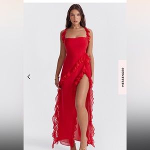 House of CB - Red summer gown